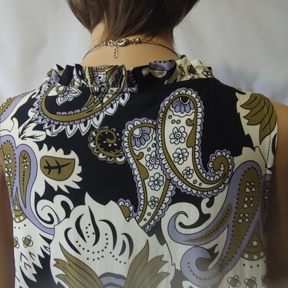 Papillon Paisley Swing Dress    Med - Picture 7 of 7